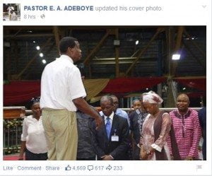 Pastor Adeboye p