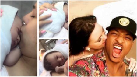 IK Ogbonna welcomes baby with White boo, Sonia