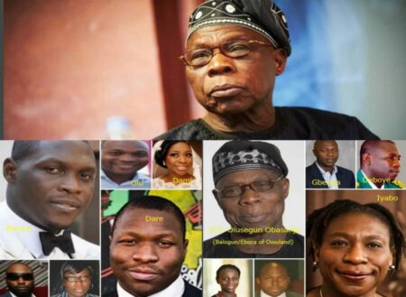 Olusegun Obasanjo's 21 children
