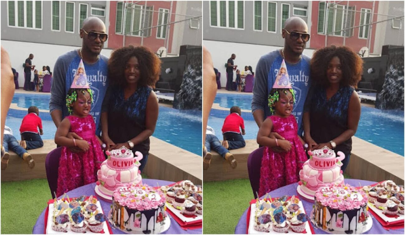 2face & Annie Idibia's second daughter's birthday
