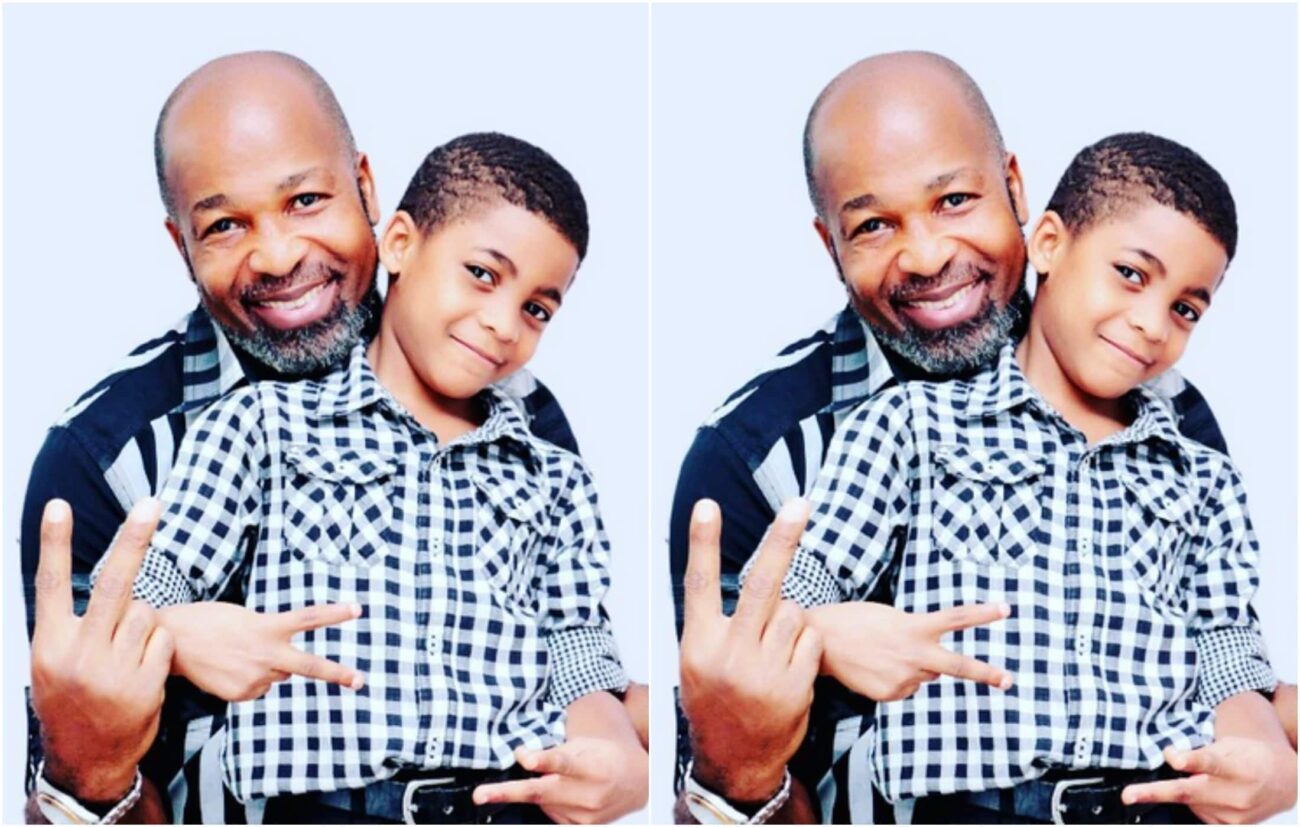 Yemi Solade shows off his fine kids and wifey