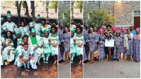 Nigerian families rock Aso Ebi for children’s graduation