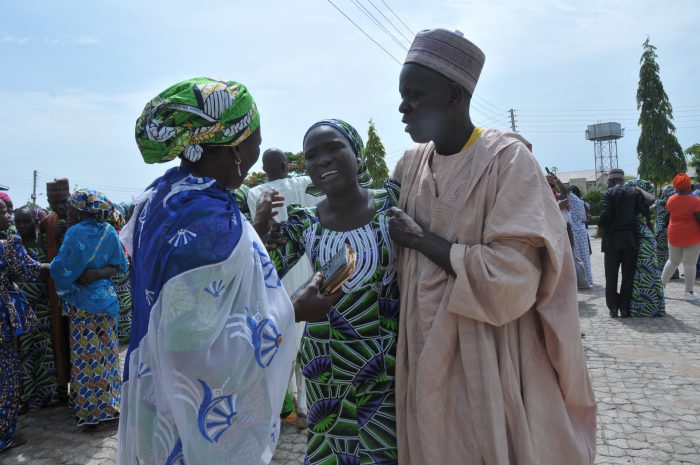 Rescued Chibok girls reunite with parents
