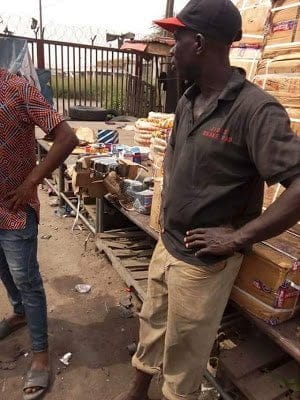 Photos: Fire destroys goods and property worth over N100 million naira at Lagos International Trade complex