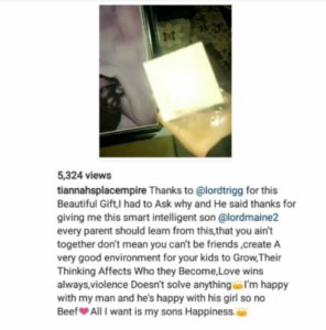 Toyin Lawani shows off the gifts she got from her baby daddy for giving him a smart son
