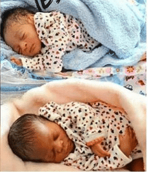 Alaafin of Oyo twins with young wife, Memunat
