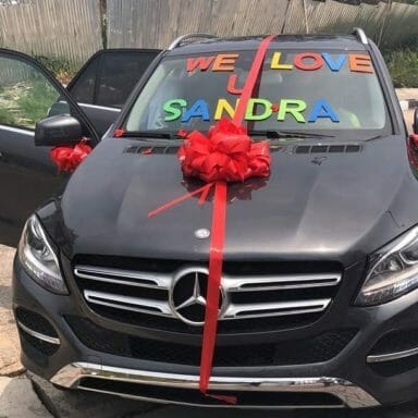 Linda Ikeji N30million Mercedes Benz