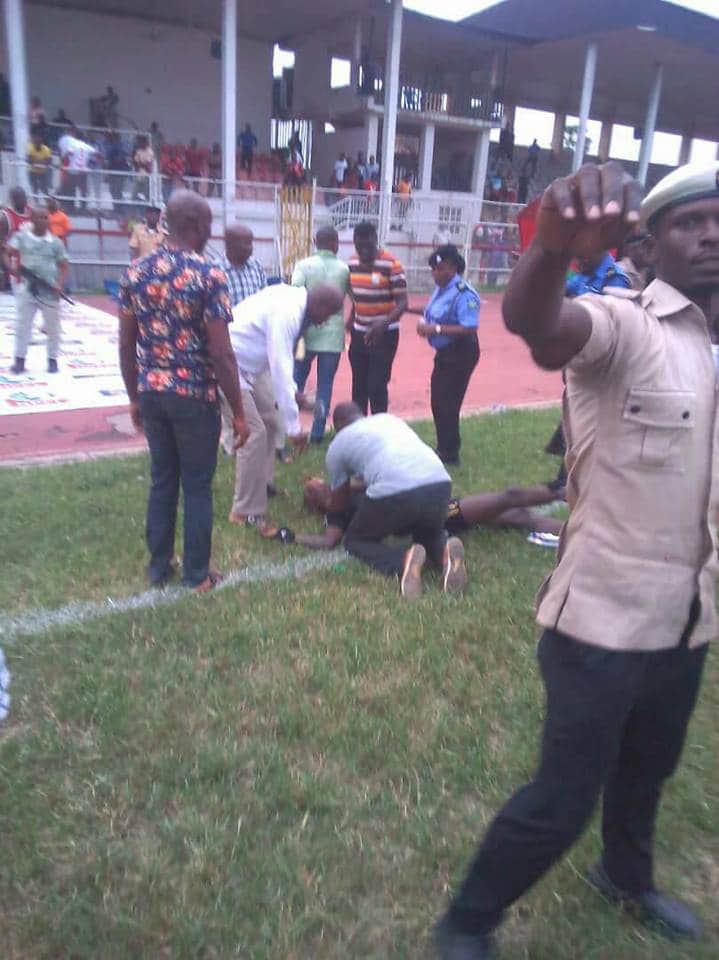 Referee beaten to coma by fans after football match at Owerri