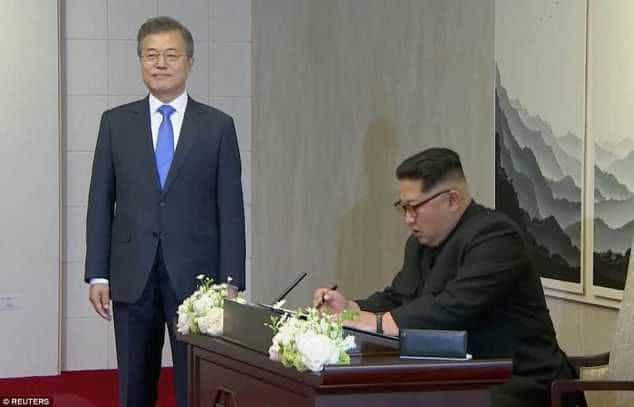 Kim Jong-un becomes first North Korean leader to cross into the South after 65 years
