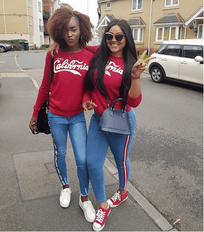 Mercy Aigbe and her kids