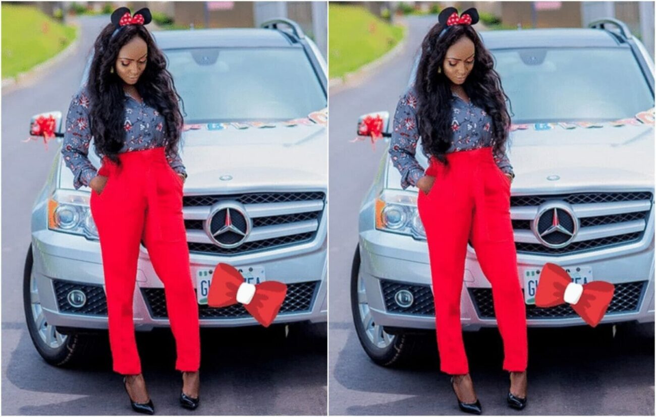 Blessing Okoro buys Benz for 29th birthday