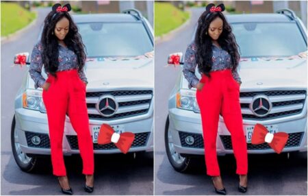 Blessing Okoro buys Benz for 29th birthday