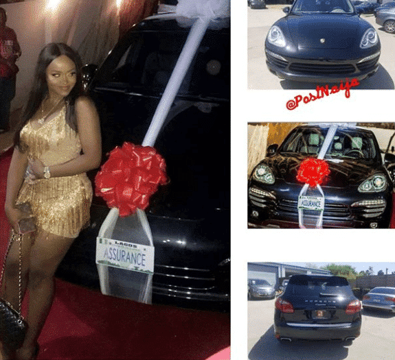 Davido bought second hand Porsche car for Chioma and not for ₦45 million