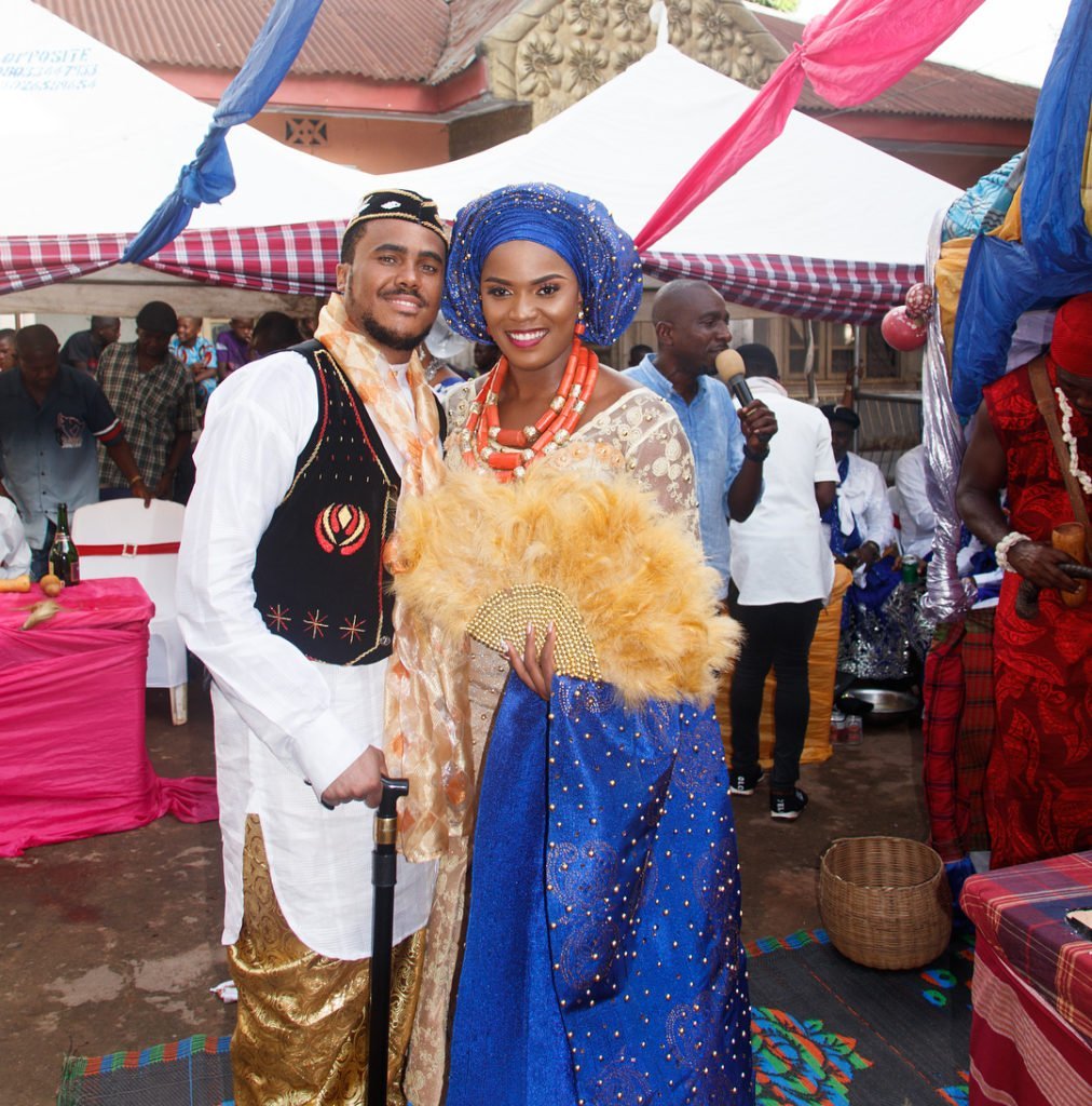 Photos from the traditional wedding of actor Michael Okon and Kosi Obialor