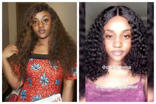 See what Davido's girlfriend Chioma looks like without makeup
