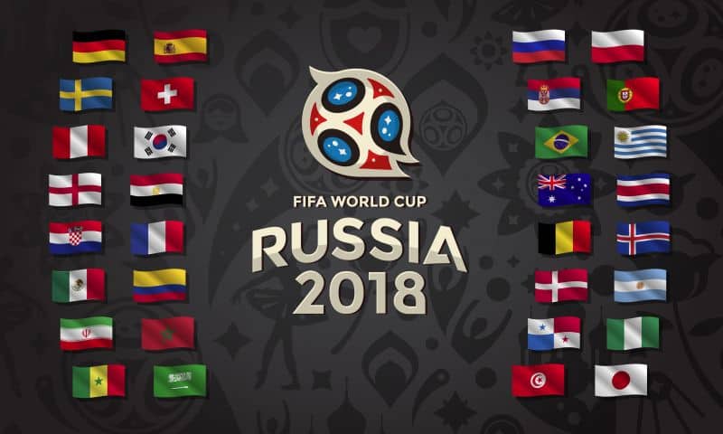 Russia 2018 world cup fixtures (See time and dates)