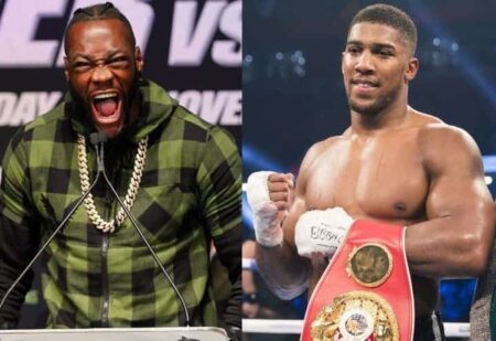 Deontay Wilder says he has agreed to fight Anthony Joshua in the UK