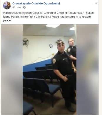 Police storm Celestial Church