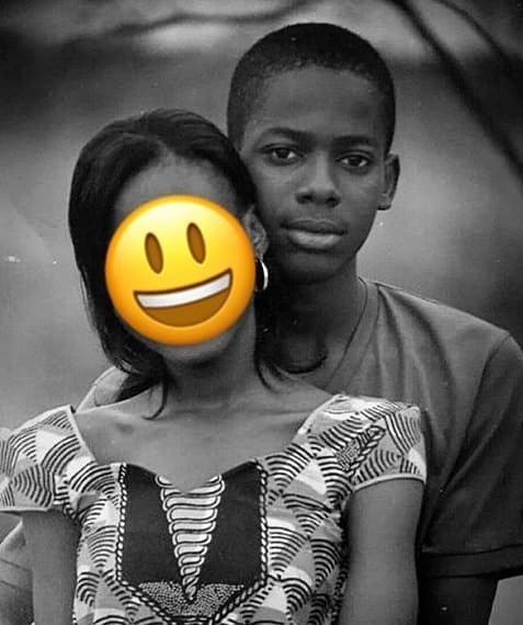 Simi reacts as Adekunle Gold shares picture of him with a girl when he was a boy