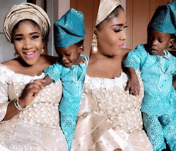 Actress Ayomide Dawodu and her baby daddy fight on their son's Instagram page