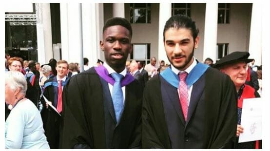Governor Okowa's son graduates