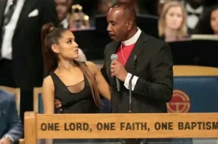 Ariana Grande sexually harrassed by Bishop Ellis on live TV