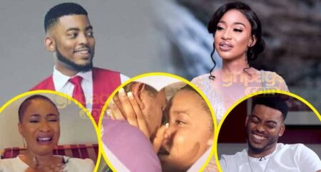 I struggled to kiss Tonto Dikeh on set the first time I saw her – Ghanaian actor