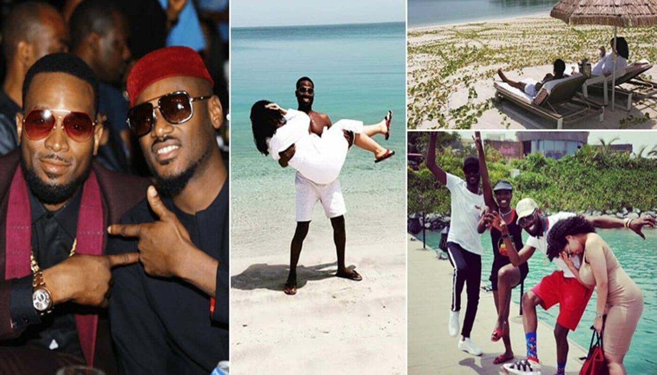 Dbanj, 2face Idibia and their wives