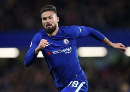 Giroud mentions his top club in the English Premier League