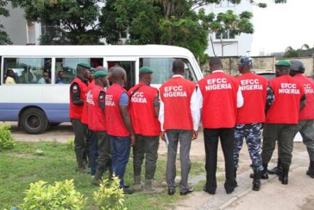 EFCC office on fire, commission's data centre seriously hit