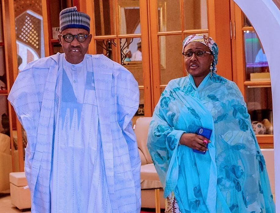 President Buhari and wife, Aisha departs Daura for Abuja