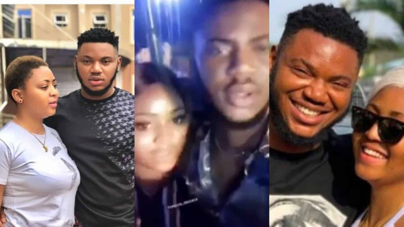 Regina Daniels and her ex-boyfriend, Somadina seen partying on eve of her traditional wedding (Video)