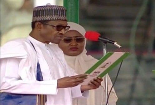 May 29: President Buhari sworn in as president of Nigeria for 2nd term (photos)