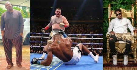 Anthony Joshua: Don Jazzy, Olamide & other celebrities react to boxer's shocking defeat