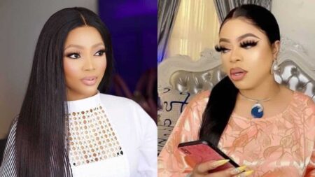 Toke Makinwa reacts to Police storming Bobrisky’s birthday party venue