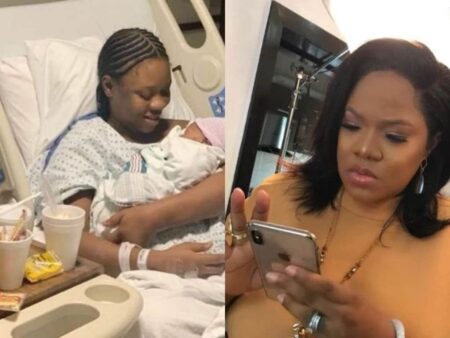 Toyin Abraham fails to congratulate Wumi Toriola on the arrival of her baby