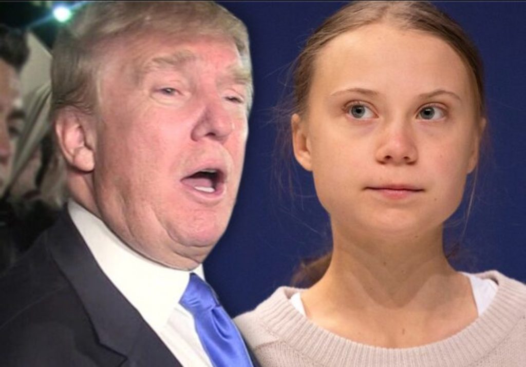 Trump - Greta Thunberg