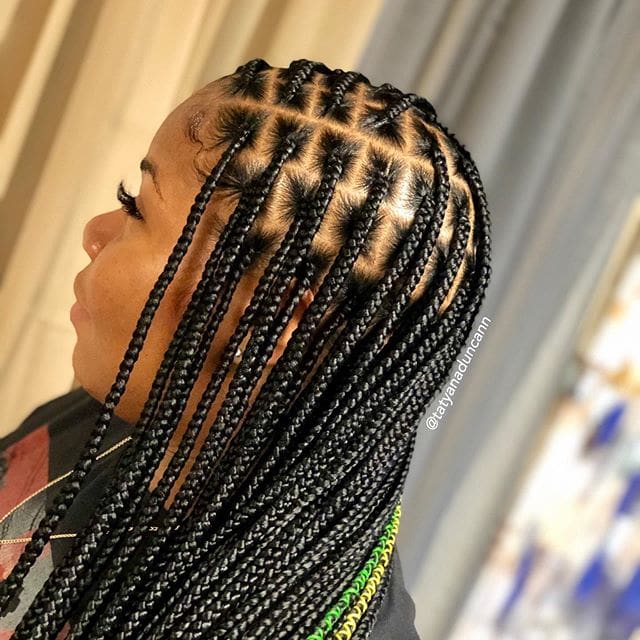Checkout amazing Knotless braids styles you should make - Kemi Filani News