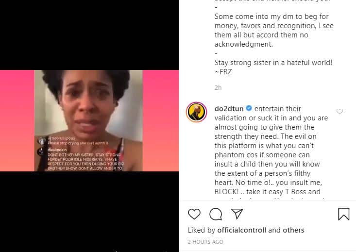 Your Baby Is Not A Monkey - Daddy Freeze Encourages TBoss Following Baby Drama  