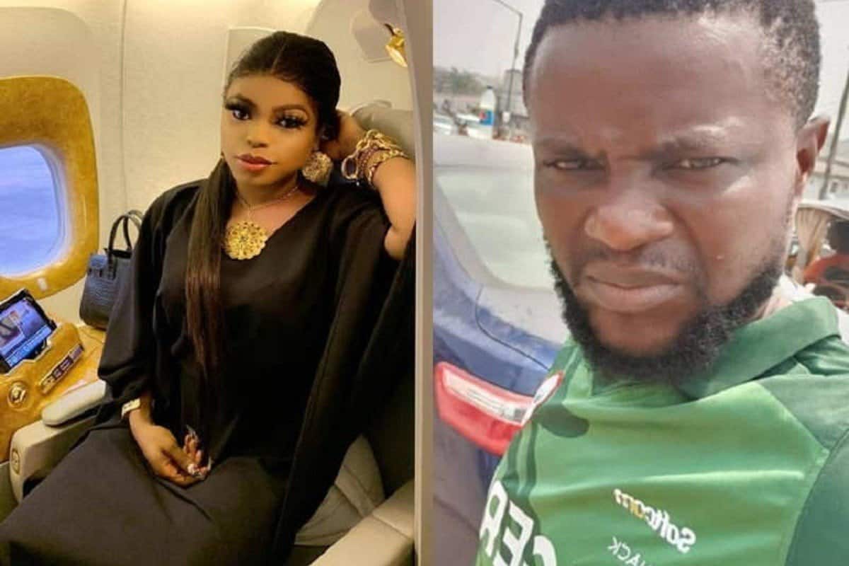 Bobrisky and driver flees with money