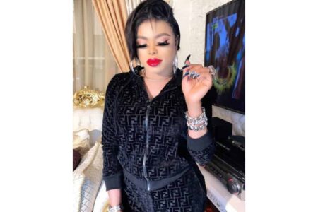 Bobrisky threatens to slap any one who coughs or sneeze beside him