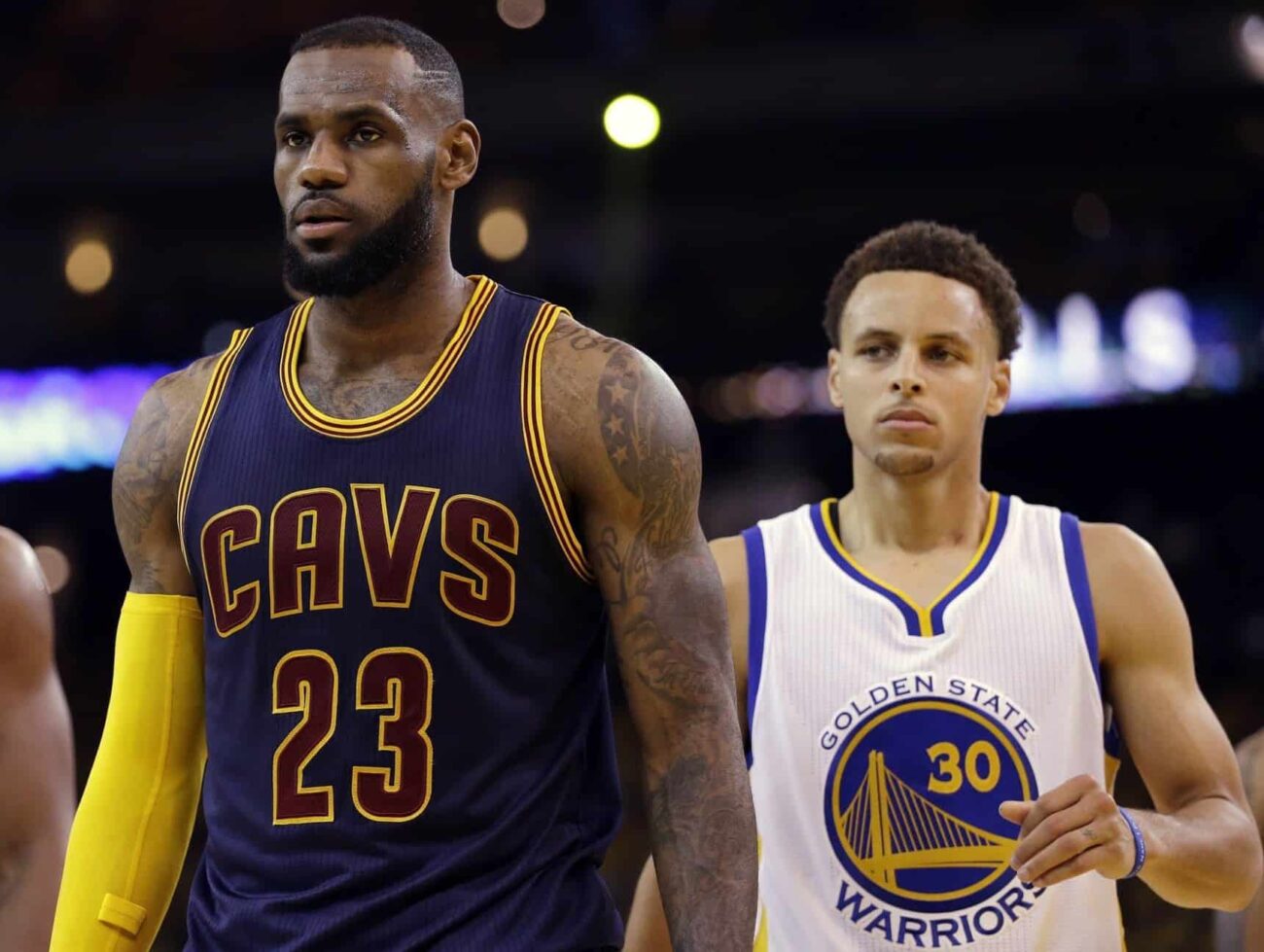 lebron james and stephen curry