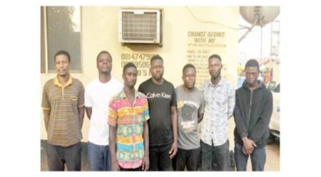 Ghanaian men arrested in lagos
