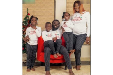 Mercy Johnson shares beautiful pictures of her family