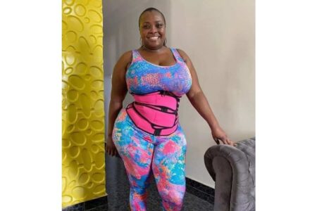 Ronke Odusanya shares work out pictures