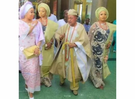 Lizzy Anjorin and alaafin Oyo's wife
