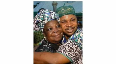 MC Oluomo and mother