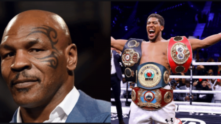 Mike Tyson ignores Anthony Joshua as he names top 5 boxers
