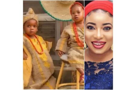 Lizzy Anjorin reacts to abducted twins