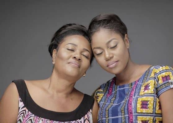 Yvonne Nelson celebrates mum on father's day